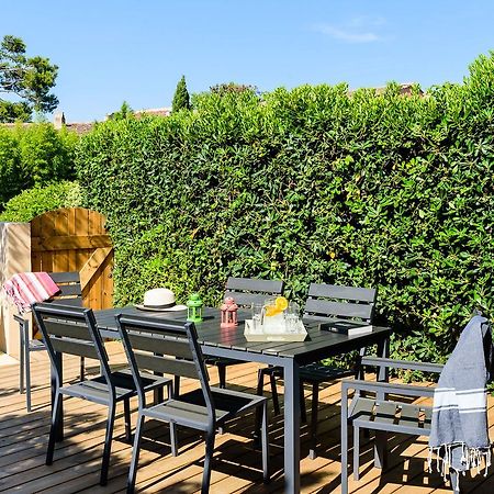 Les Jardins De La Mer Grimaud Exteriör bild